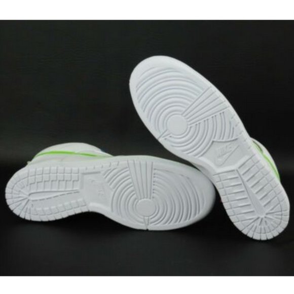Nike Dunk High Premium Mens Shoes White Electric - Picture 11 of 13